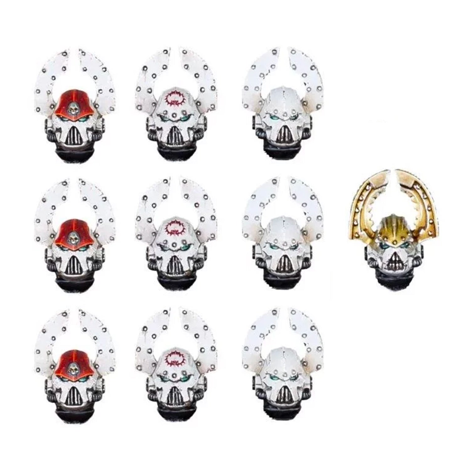 World Eaters MKVI Heads