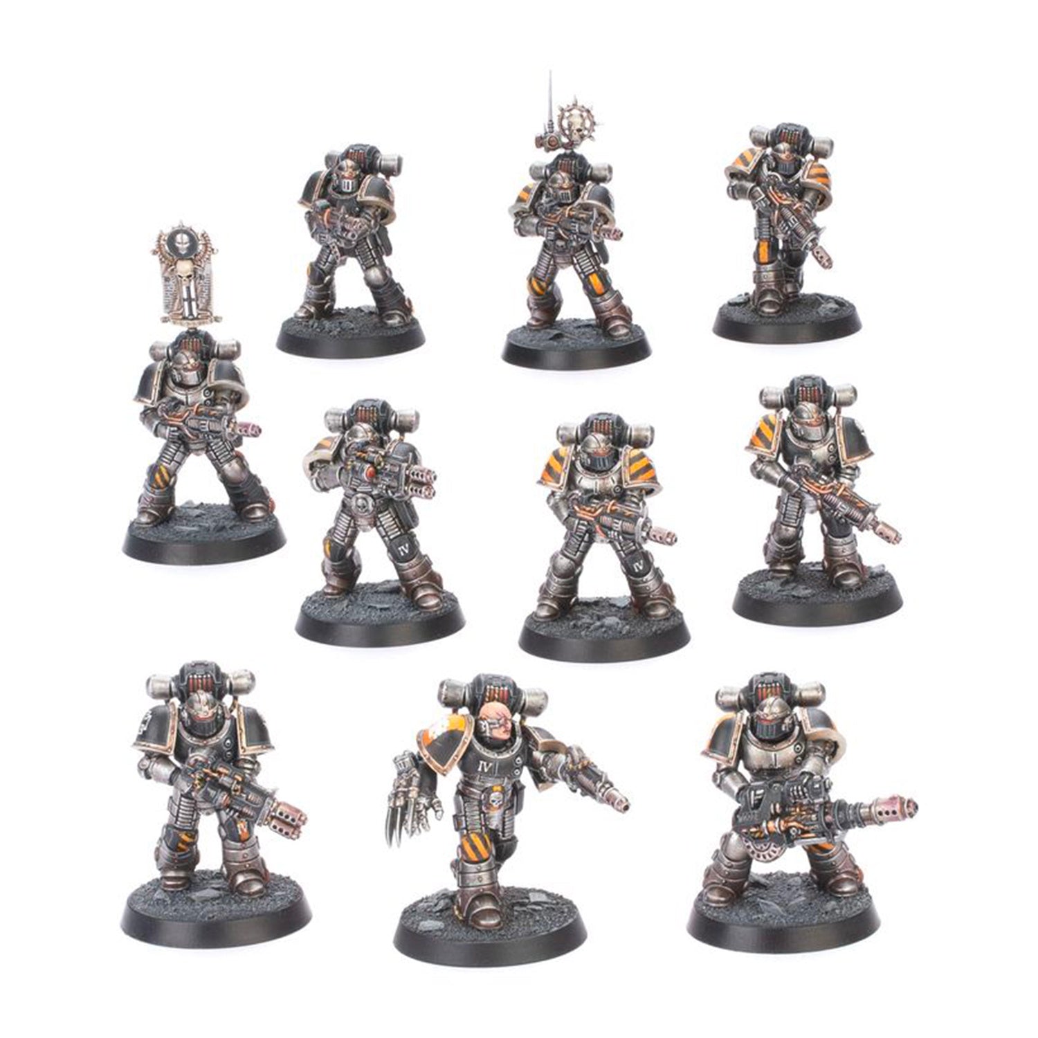 MKII Veteran Squad with Disintegrator Weapons